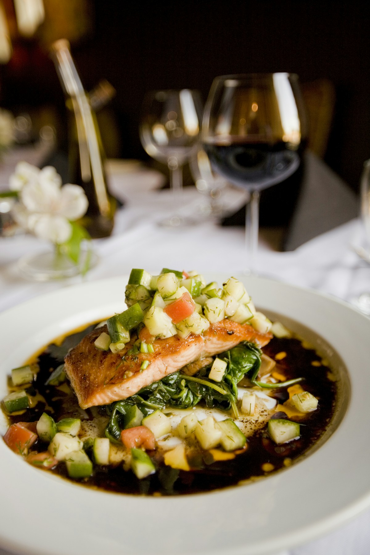 Savory made-to-order café dish