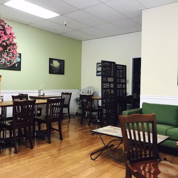 Inside the Crepas Café dining room